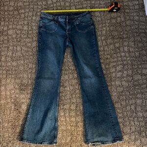 Divided Women's Blue Flare Jeans